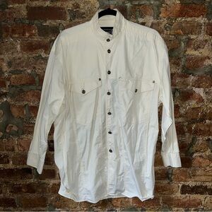 Versace Jeans Couture mandarin collar shirt